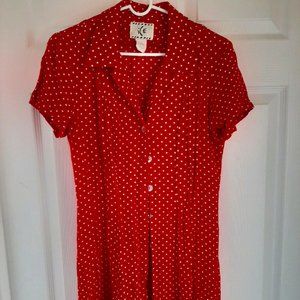 Cute Vintage Polka dot Dress